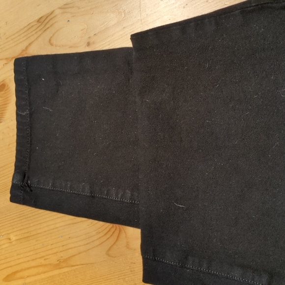 Banana Republic Sloan Trousers • High Waist Straight Leg Pants • Black Stretch - Picture 6 of 15